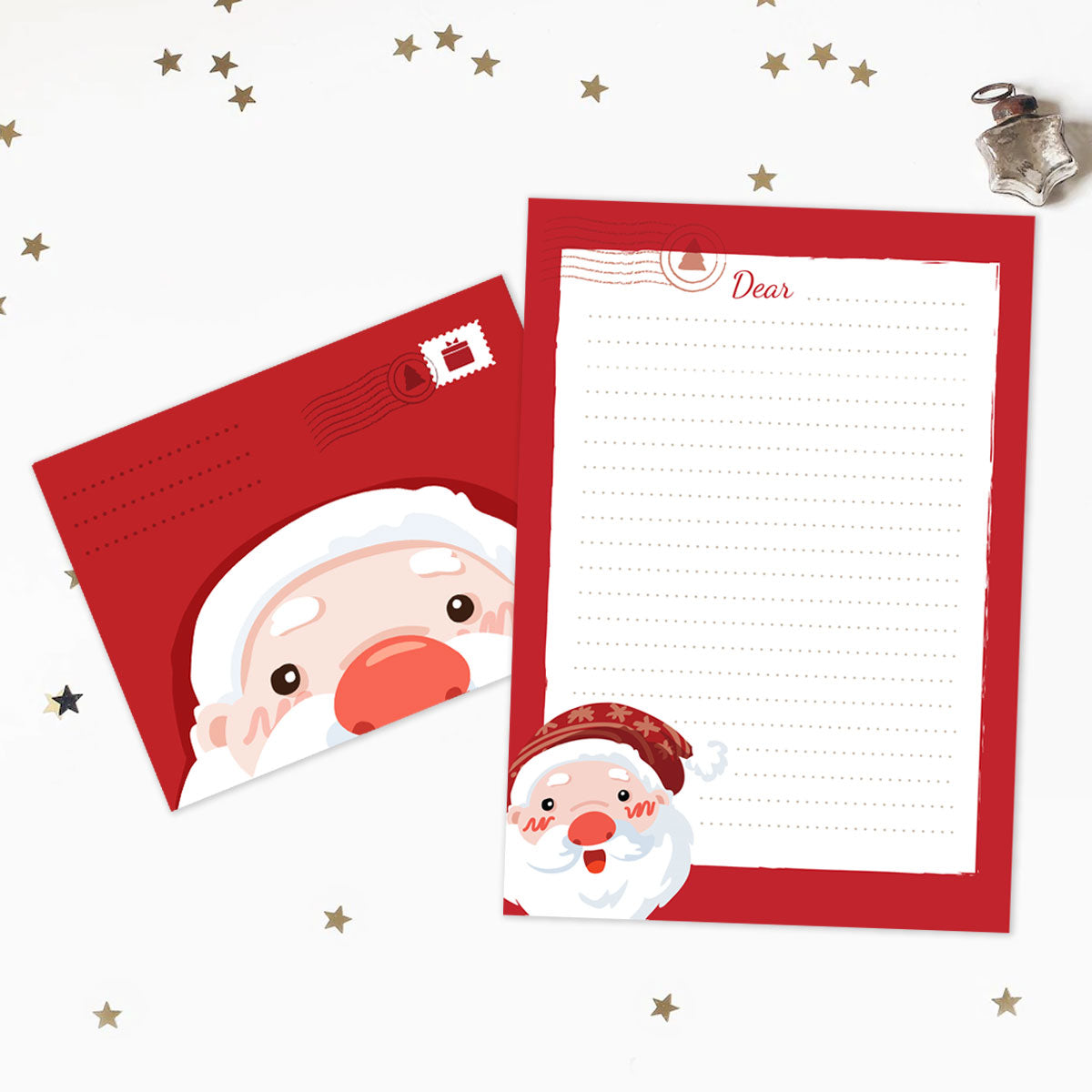 Set of 4 Letters To Santa