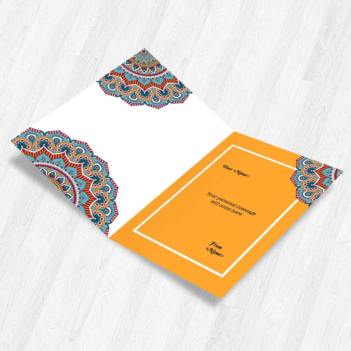 Nav Varsh Ki Subhkamnaye Greeting Card