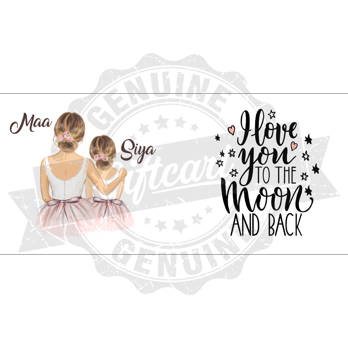 Personalized Love You To The Moon And Back Coffee Mug Gift For Mom 5