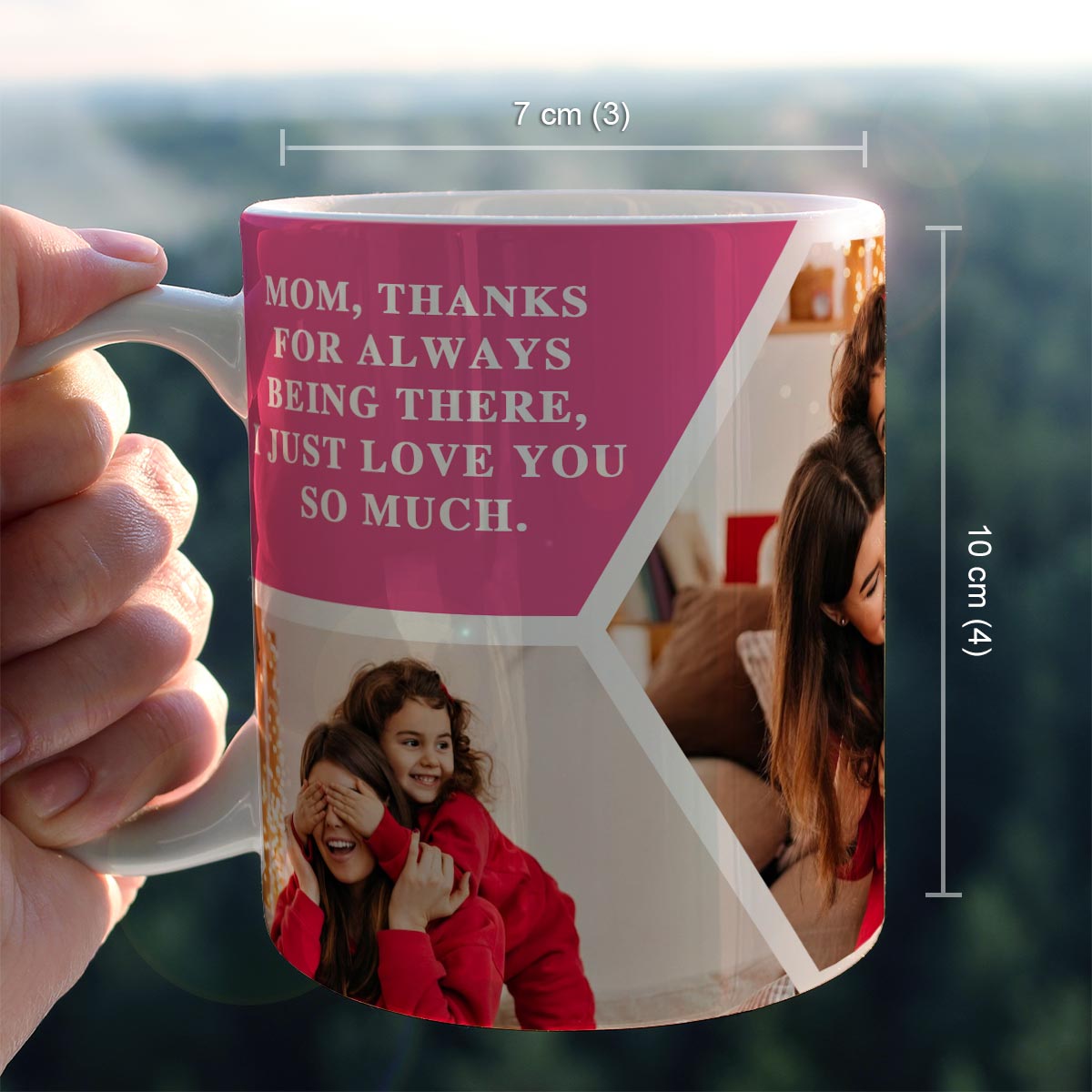 Personalised Love You Mom Photo With Name Coffee Mug Gift For Mother's Day-6