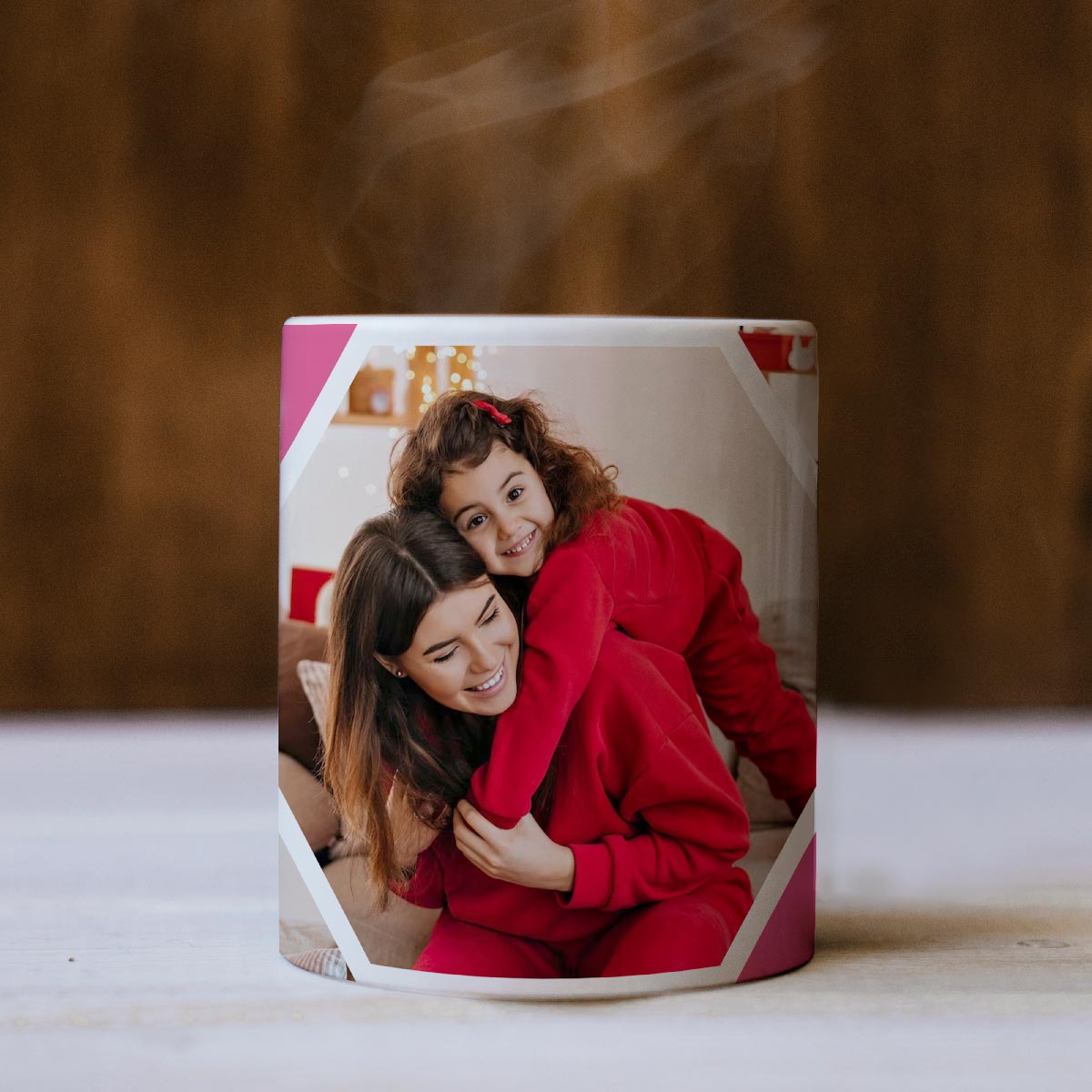 Personalised Love You Mom Photo With Name Coffee Mug Gift For Mother's Day-3