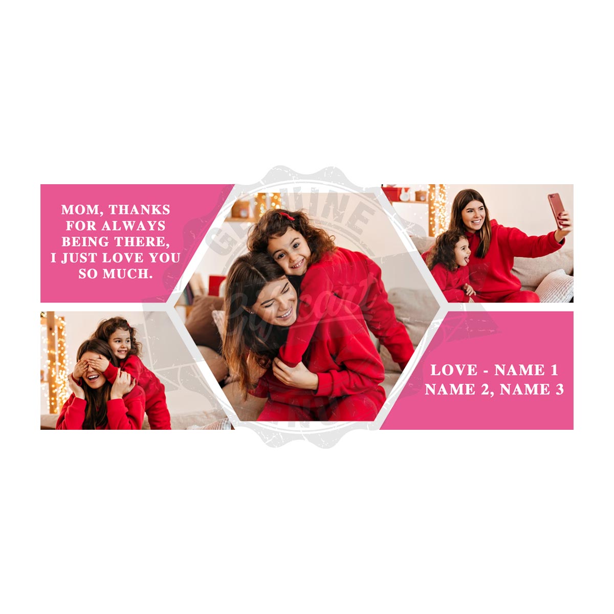 Personalised Love You Mom Photo With Name Coffee Mug Gift For Mother's Day-7