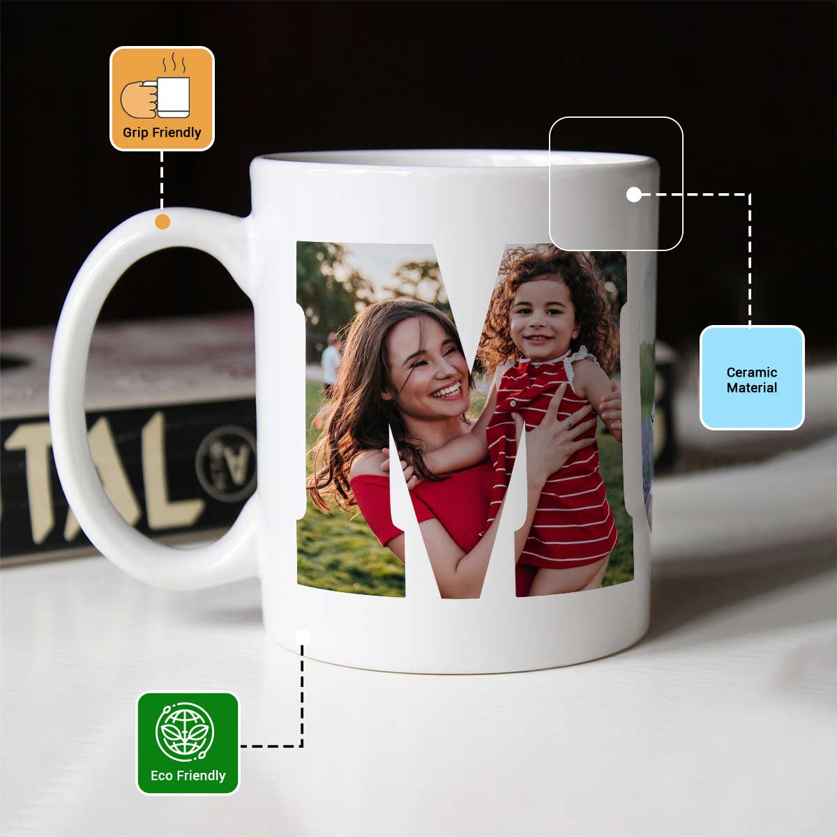 Personalised Photo Coffee Mug Gift For Mother's Day-5