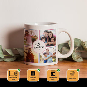 Personalized Love Photo Family Coffee Mug For Couples-3