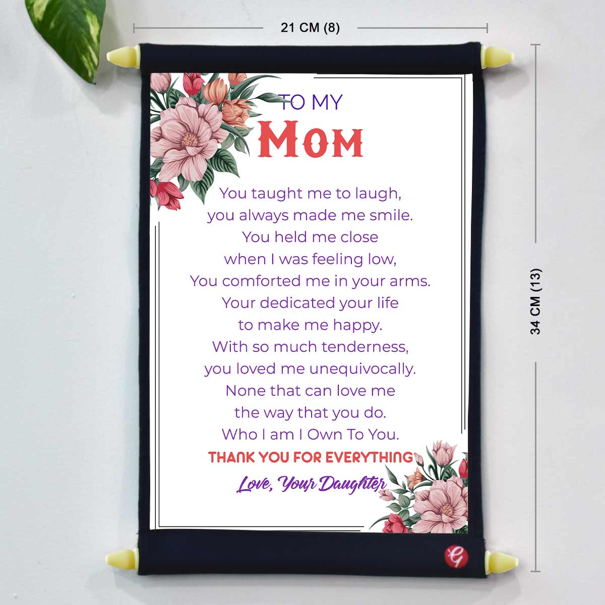 To my Mom Letter Scroll-5