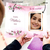 Personalised God Couldn't Be Everywhere Mirror Greeting Card For Mom 1
