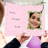 Personalized Mother Mirror Greeting Card Gift For Mom 1