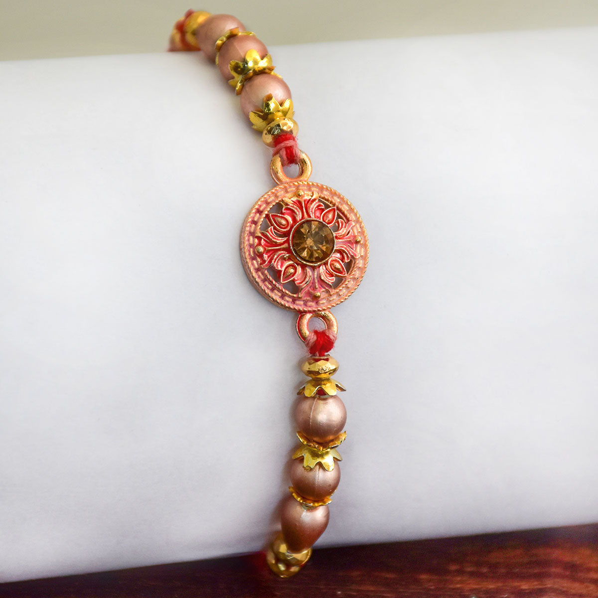 Exquisite Ethnic Rakhi Set: Traditional Design with a Modern Twist