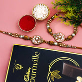 Ethnic Rakhi Set: Traditional Design with a Modern Twist-1