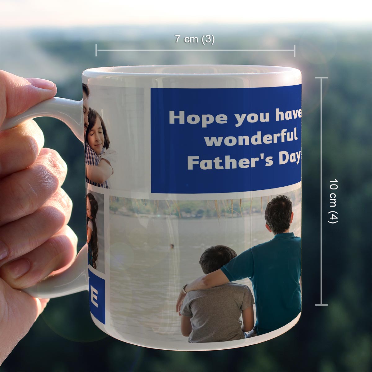 Personalised Wonderful Father's Day Coffee Mug
