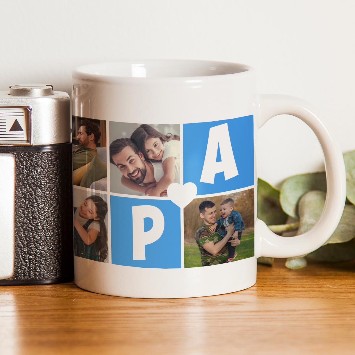 Personalised Papa Coffee Mug