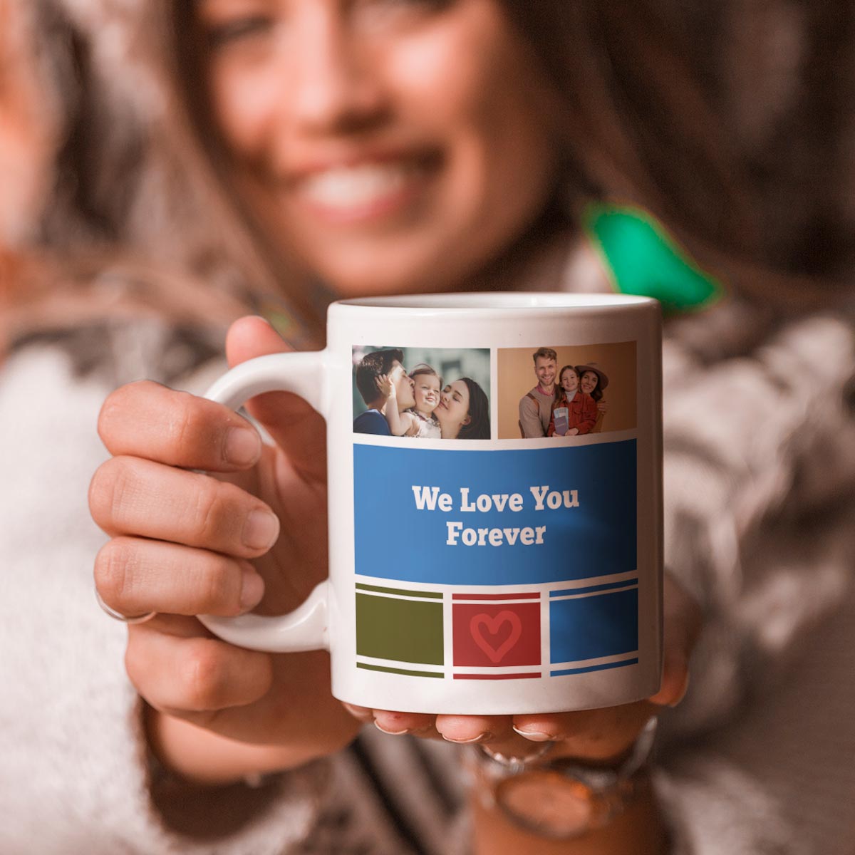 Customized We Love You Forever Coffee Mug Gift For Father's Day 1