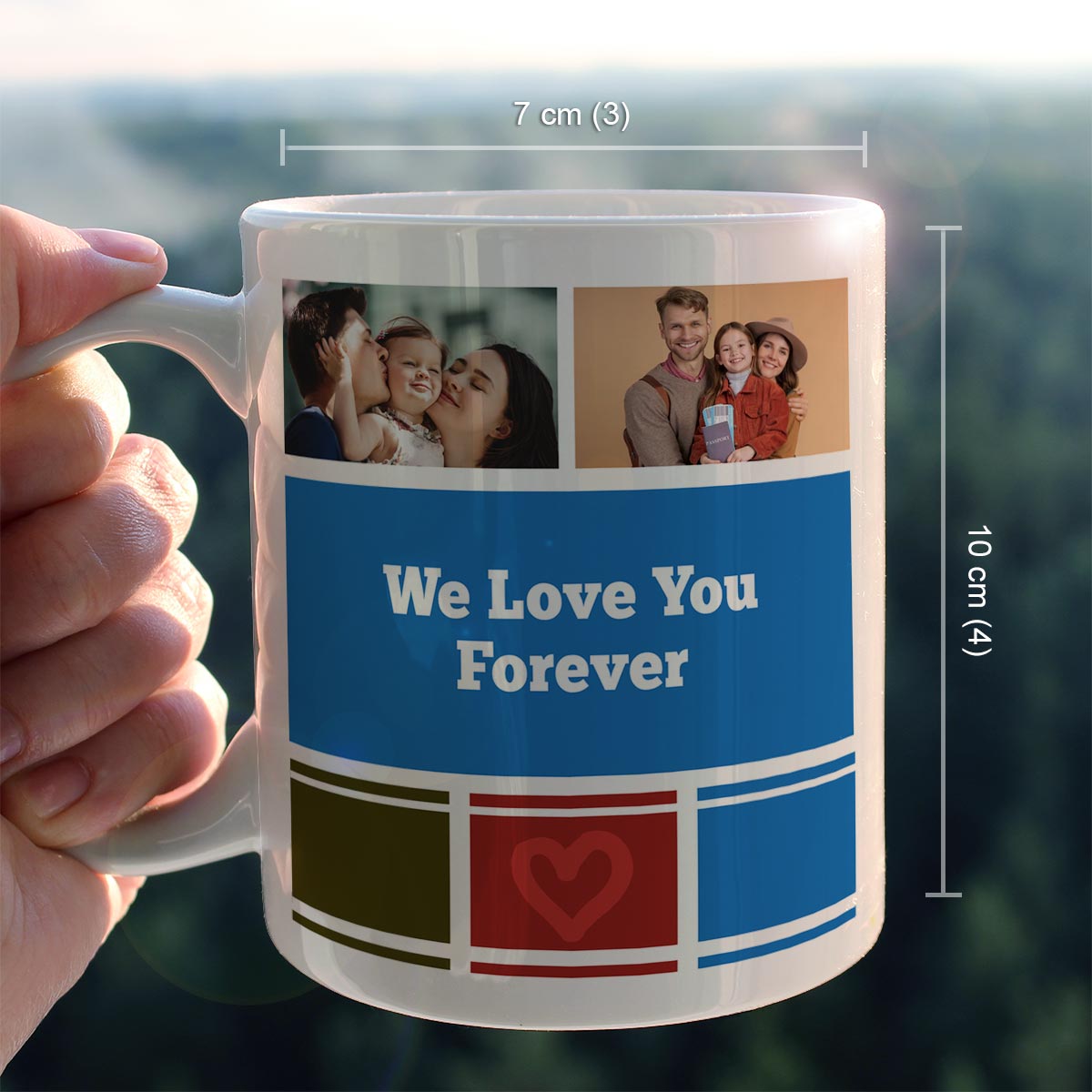 Customized We Love You Forever Coffee Mug Gift For Father's Day 5