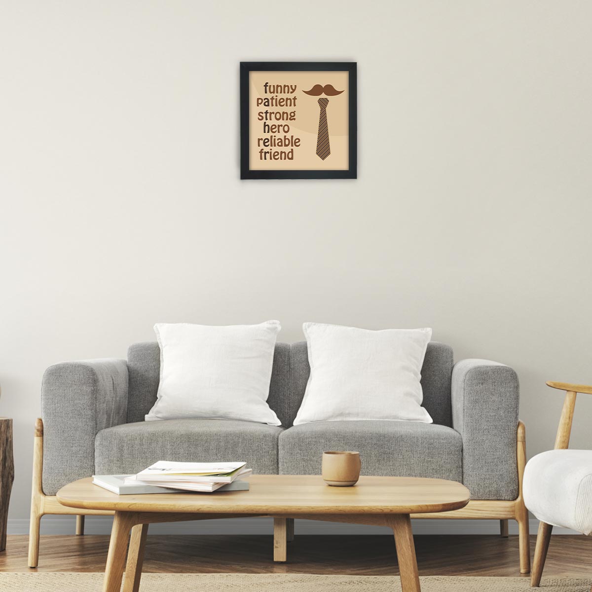 Strong Father Poster Frame Gift For Dad 2