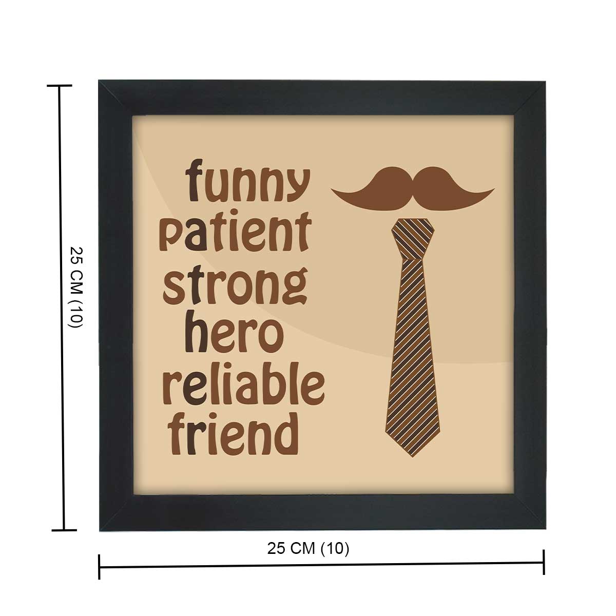 Strong Father Poster Frame Gift For Dad 4