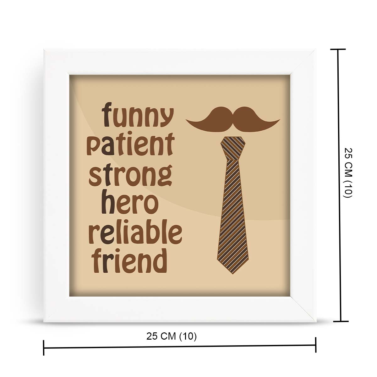 Strong Father Poster Frame Gift For Dad 8