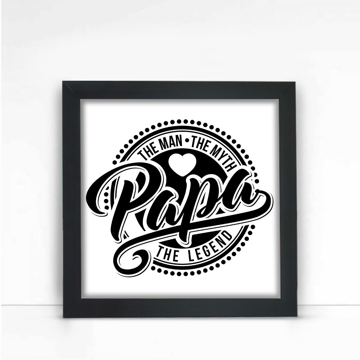 Legend Papa Poster Frame Gift For Father's Day 1