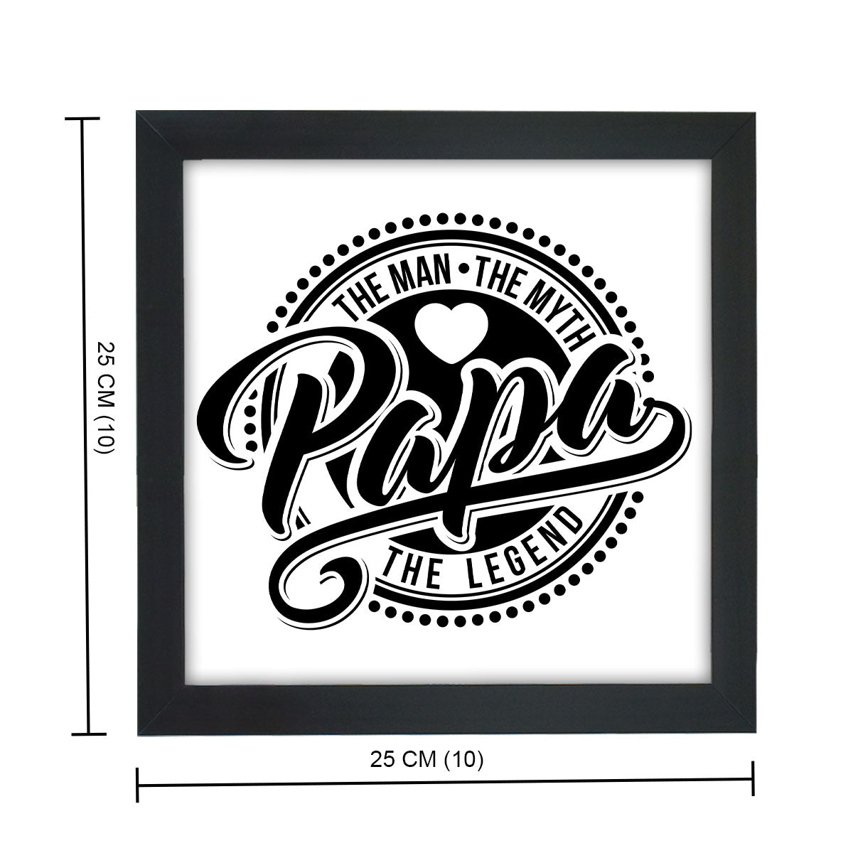 Legend Papa Poster Frame Gift For Father's Day 4