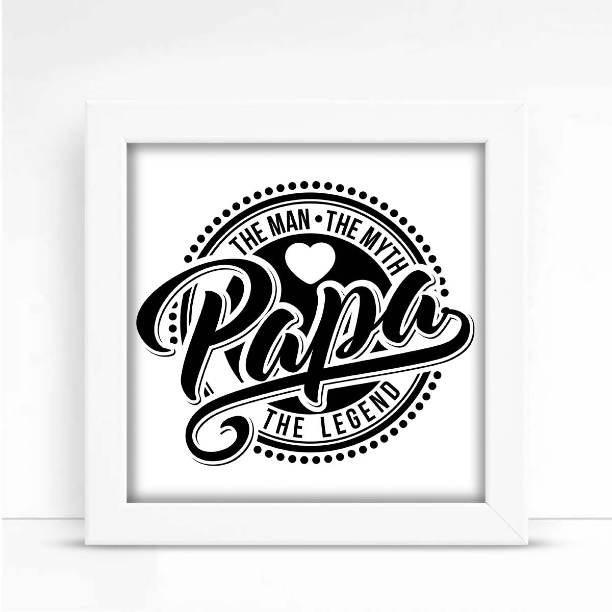 Legend Papa Poster Frame Gift For Father's Day 5