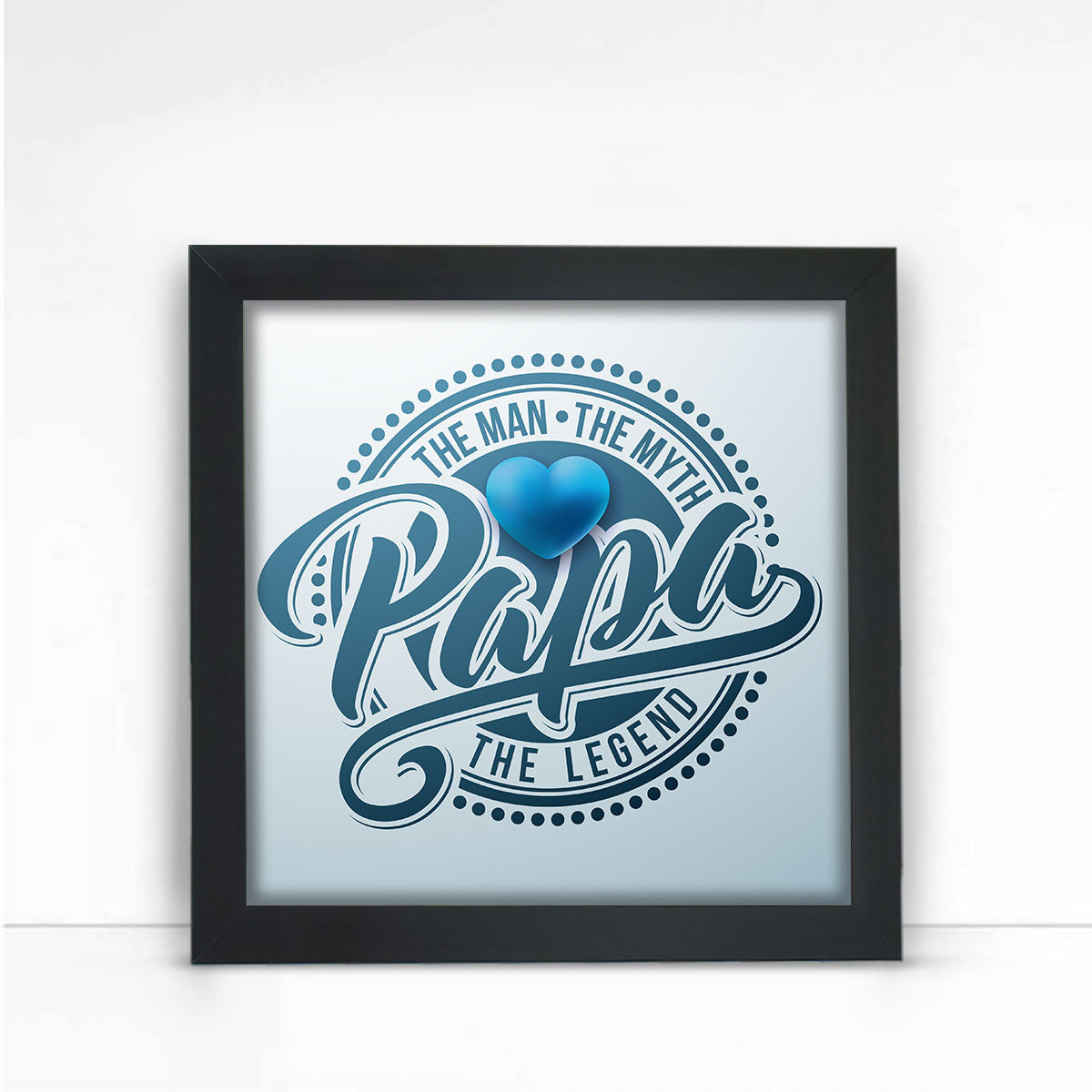 The Man Legend - Papa Poster Frame Gift For Father's Day 1