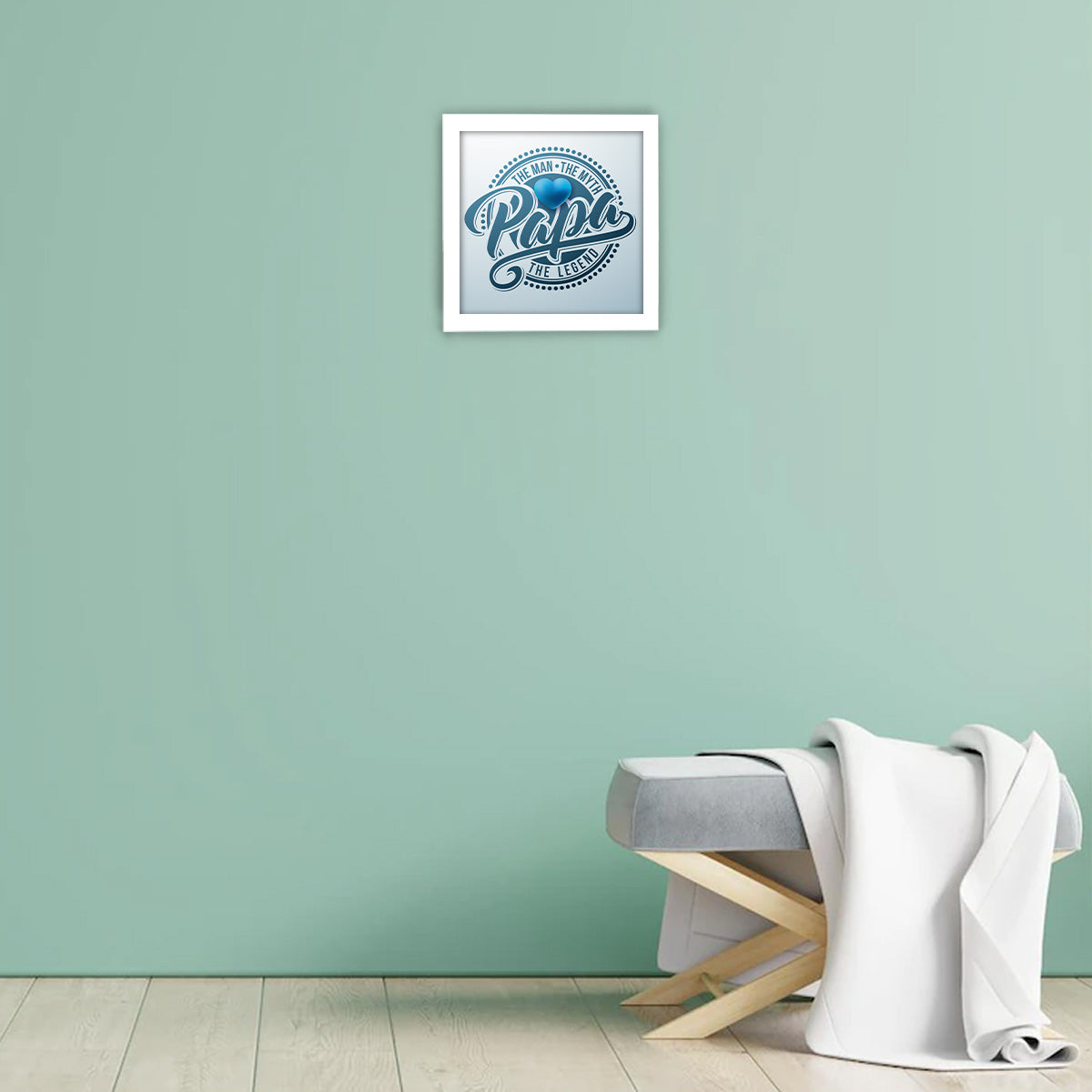 The Man Legend - Papa Poster Frame Gift For Father's Day 6