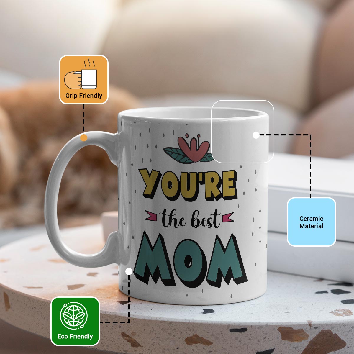 Best Dad & Best Mom Coffee Mug Gift For Mom & Dad 5