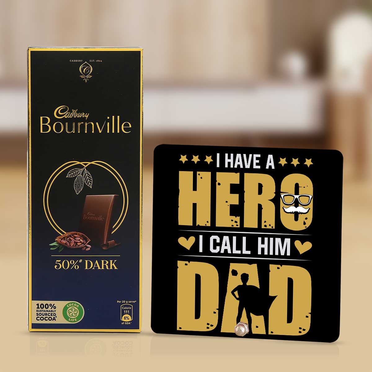 I Have a Hero, I Call him Dad Gift Hamper-1