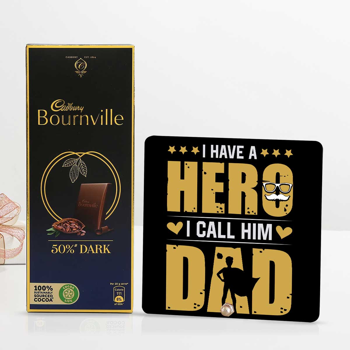 I Have a Hero, I Call him Dad Gift Hamper-2