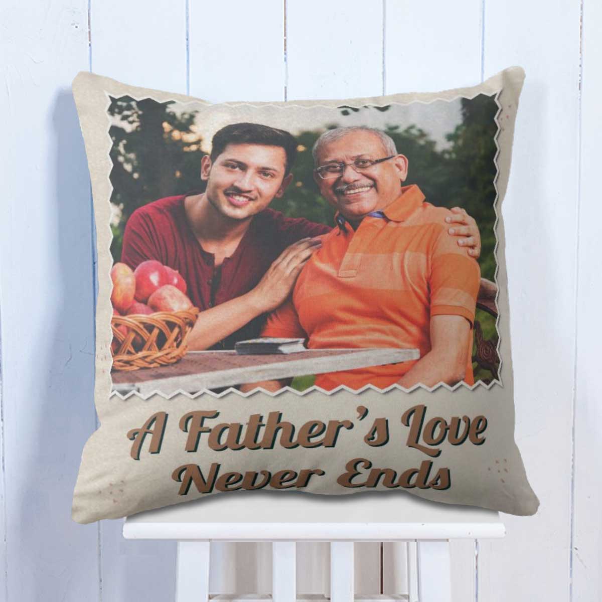 Customized Father's Love Cushion Gift For Dad 5