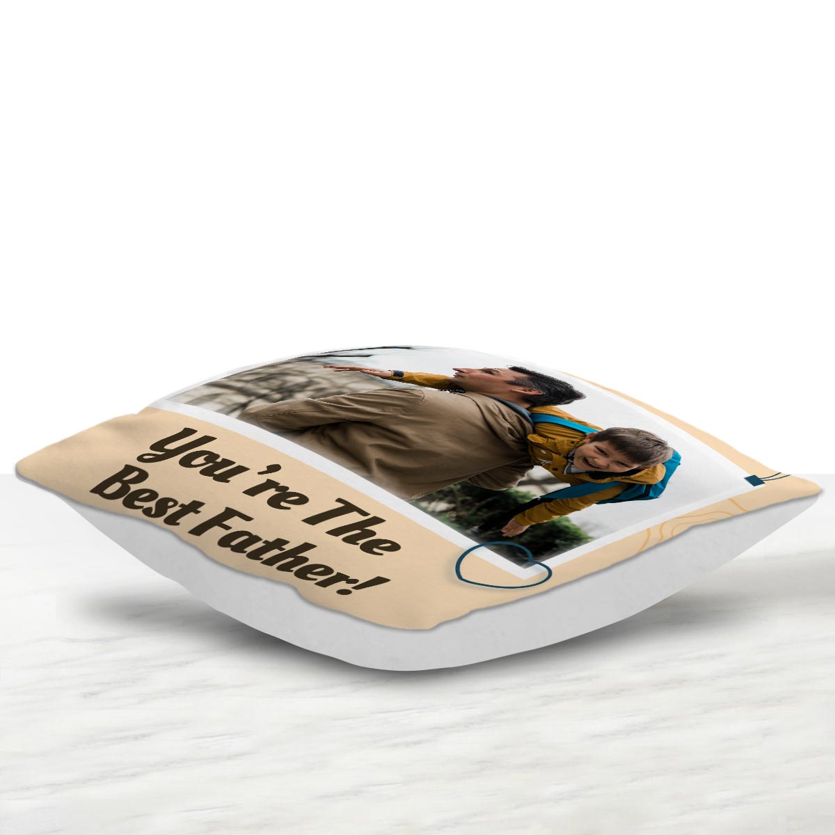 Personalized You Are The Best Father Cushion Gift For Dad 2