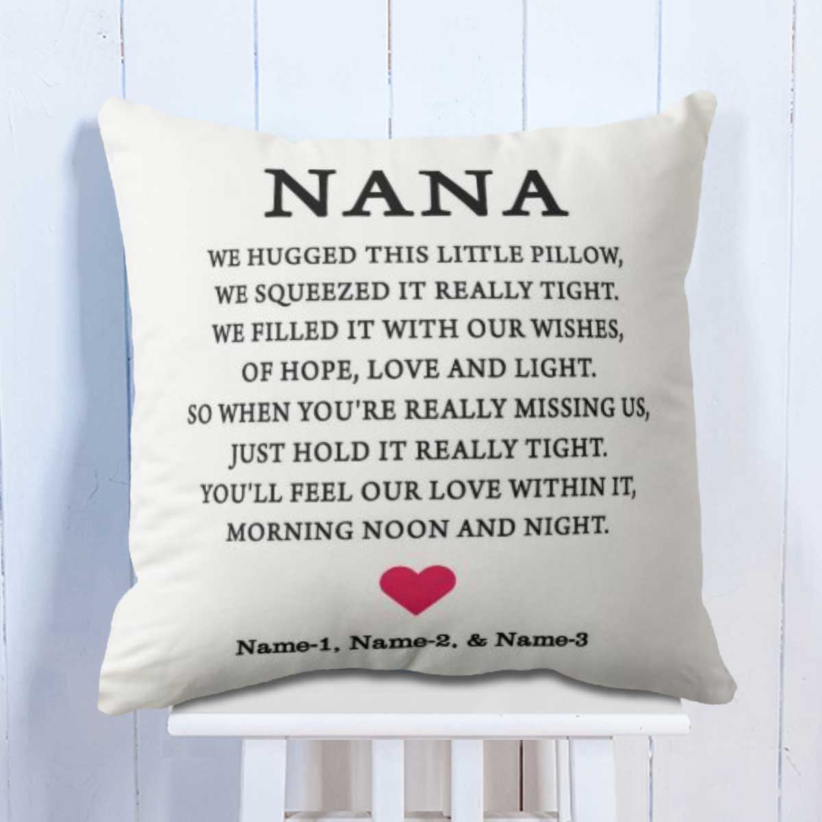 Personalized Nana We Hugged This Cushion Gift For Nana