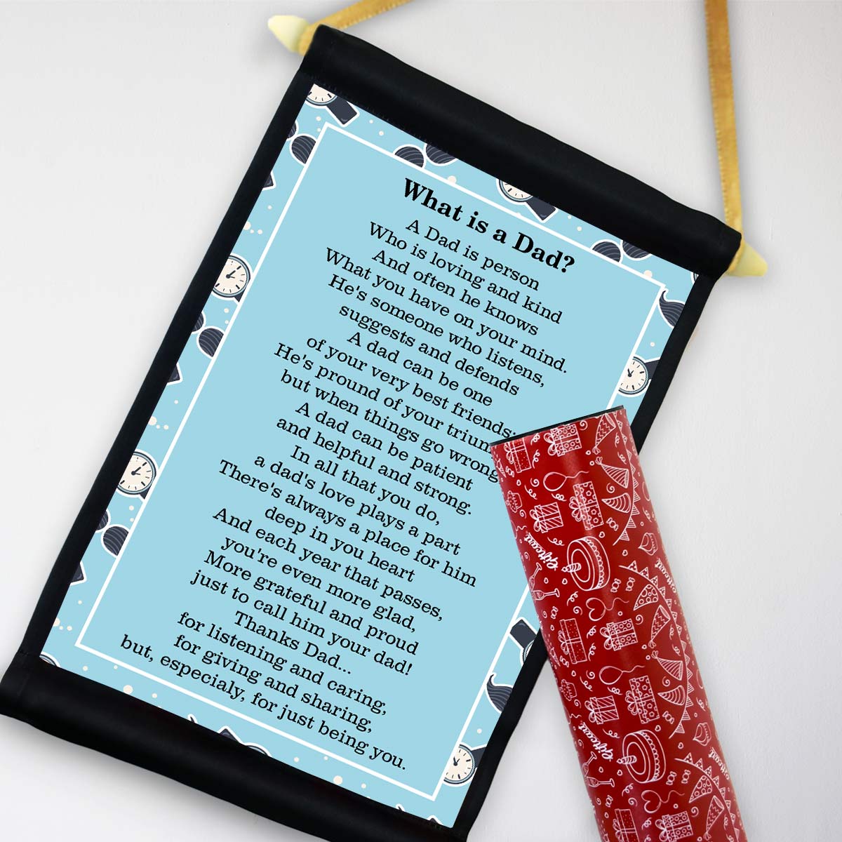 What Is A Dad? Scroll Gift For Father's Day 4