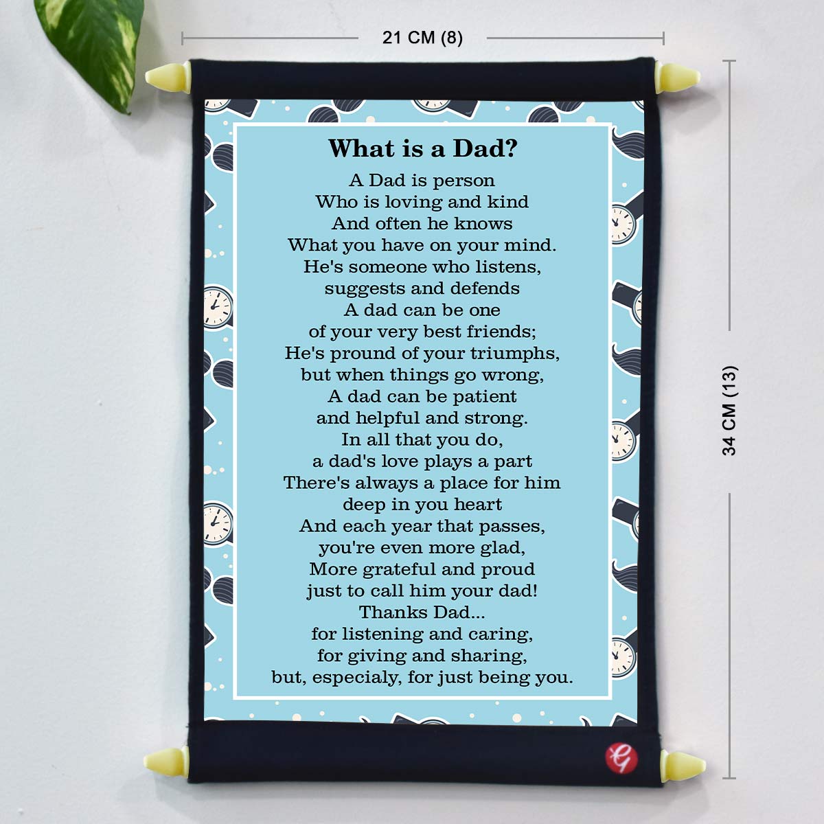 What Is A Dad? Scroll Gift For Father's Day 6