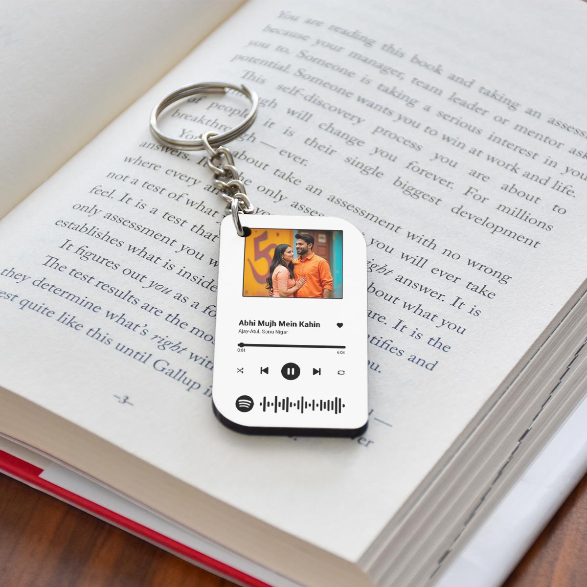 Personalised Spotify Keychain