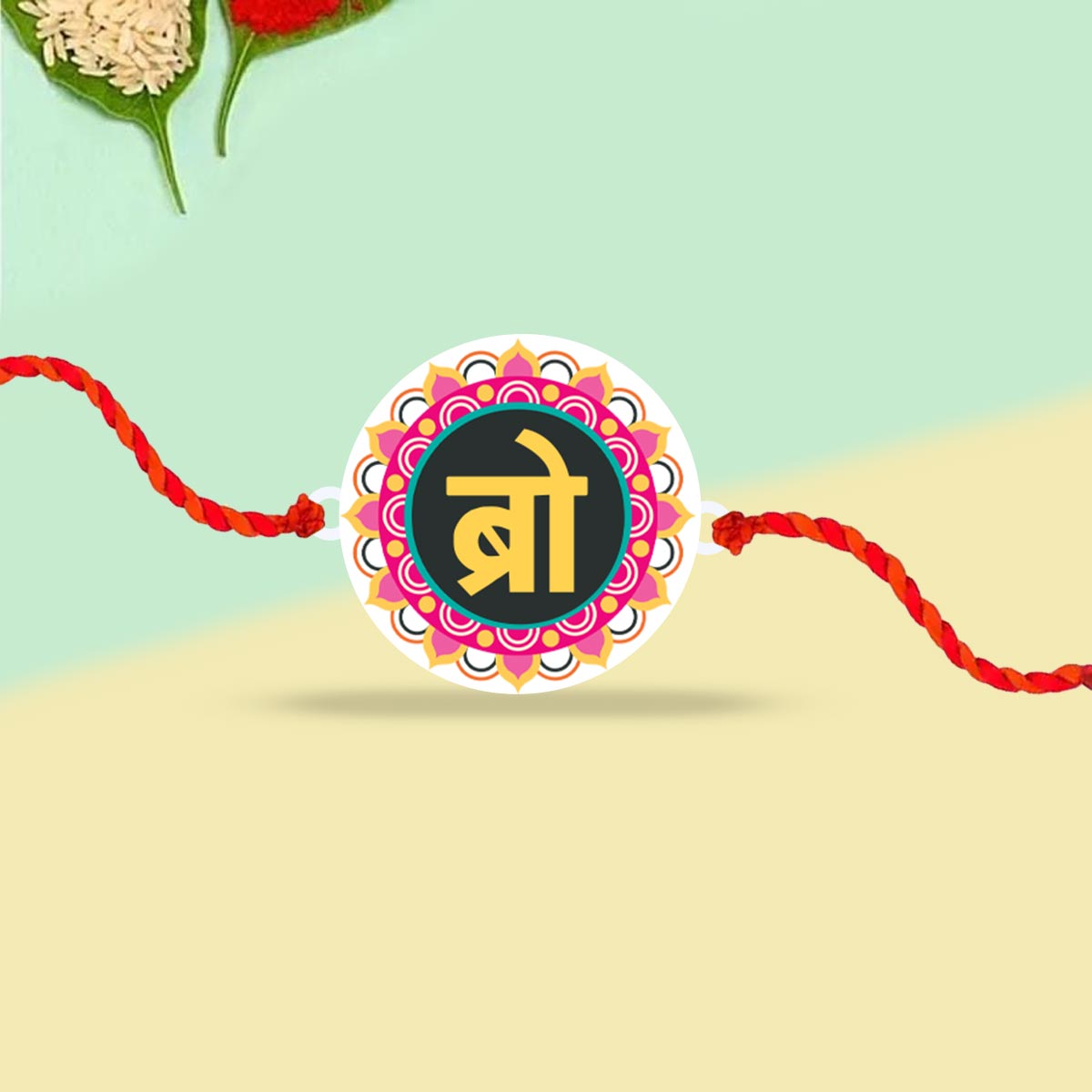 Bro Acrylic Rakhi-1