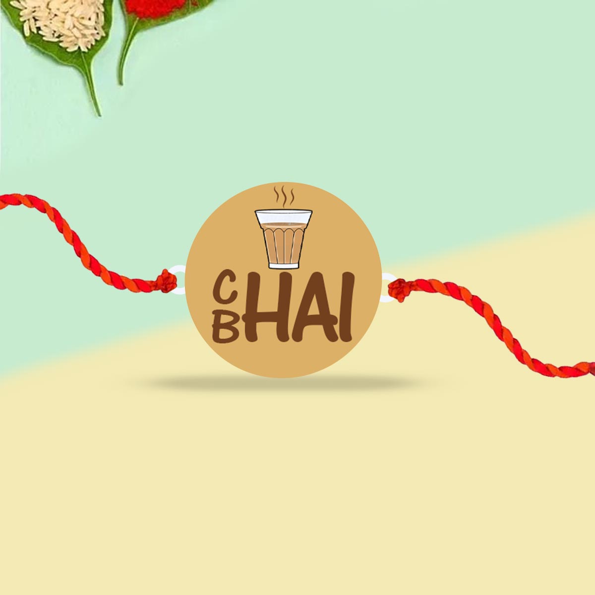 Chai Bhai Acrylic Rakhi-1