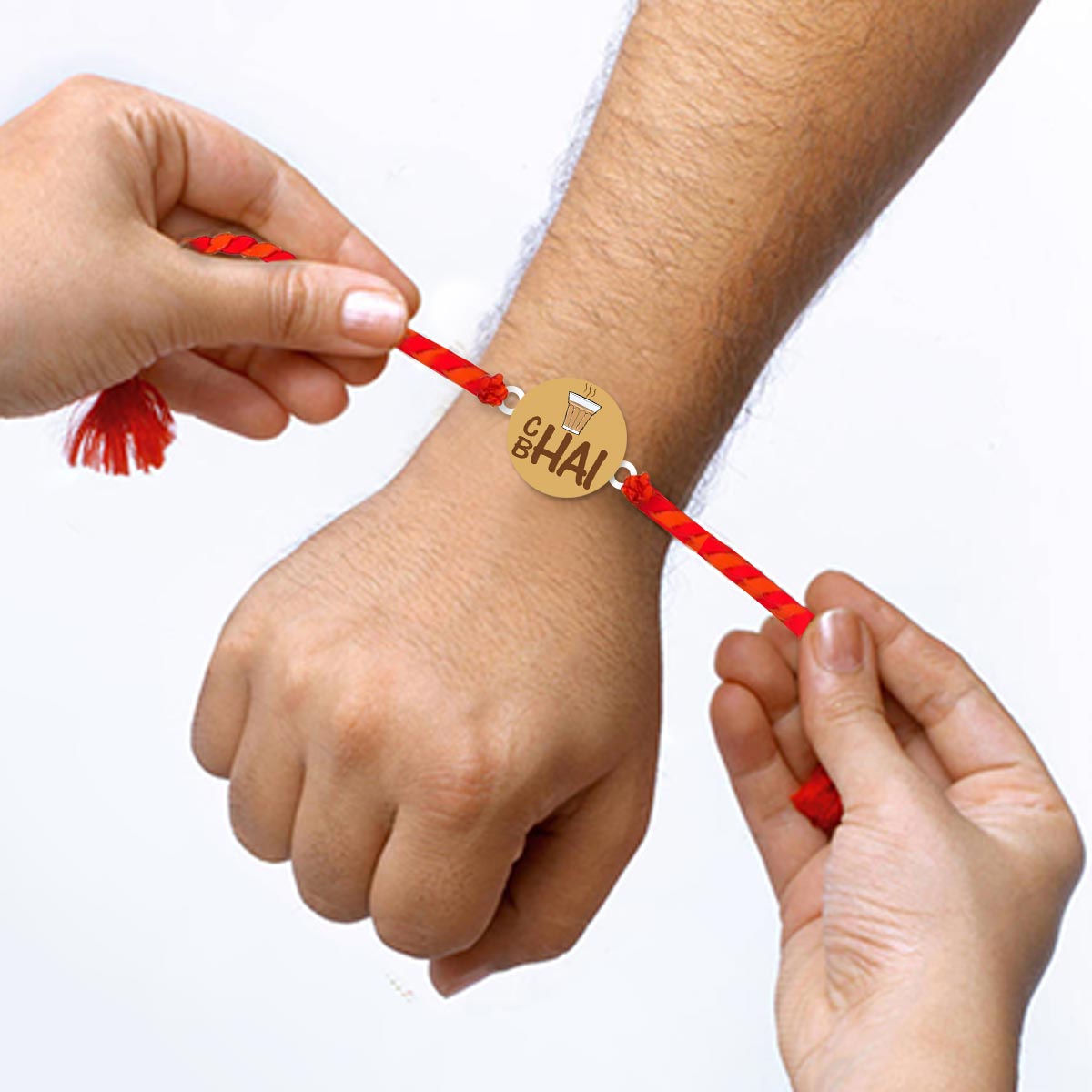 Chai Bhai Acrylic Rakhi-3