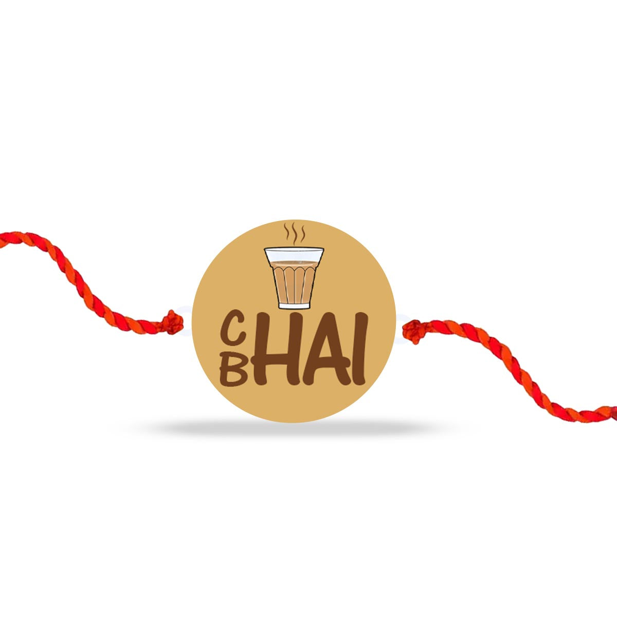 Chai Bhai Acrylic Rakhi-4