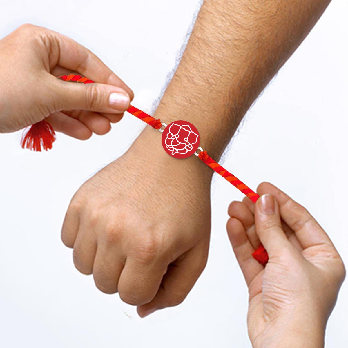 Shree Ganesha Acrylic Rakhi-3