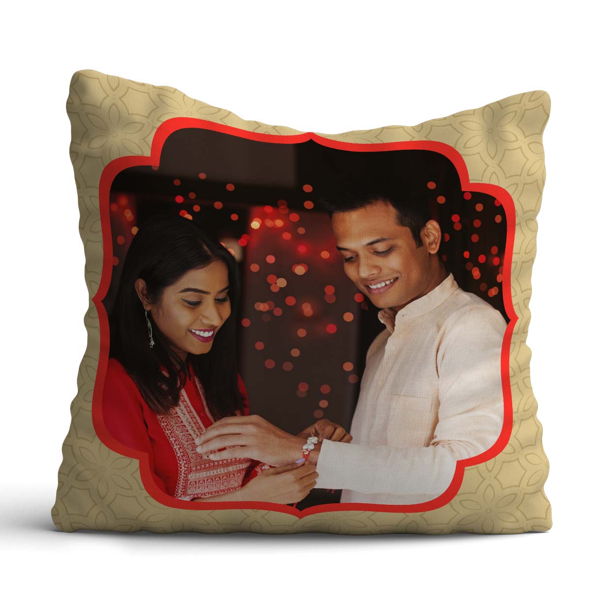 Personalised Rakhi Cushion
