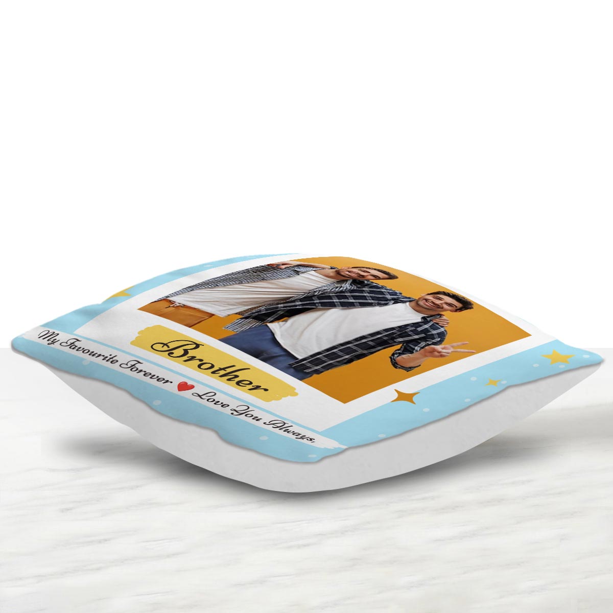 Personalised Brother Love you Forever Cushion