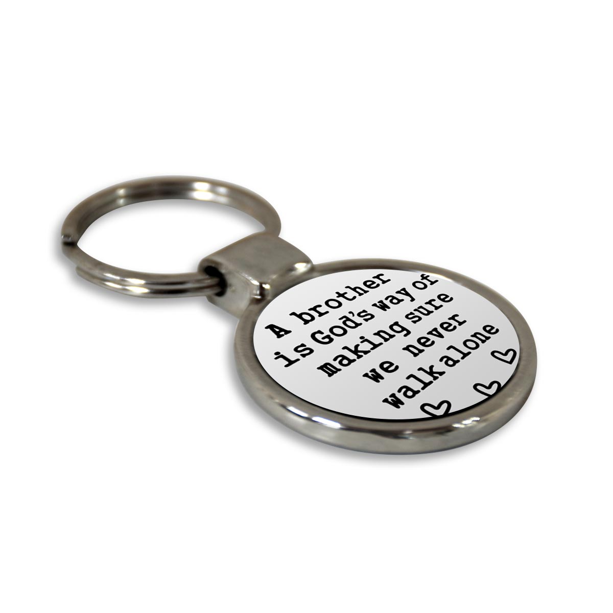 Brother's Guardian Metal Keychain-4