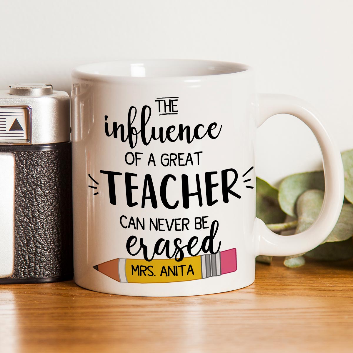 Heartfelt Tribute Ceramic Teacher Mug-1