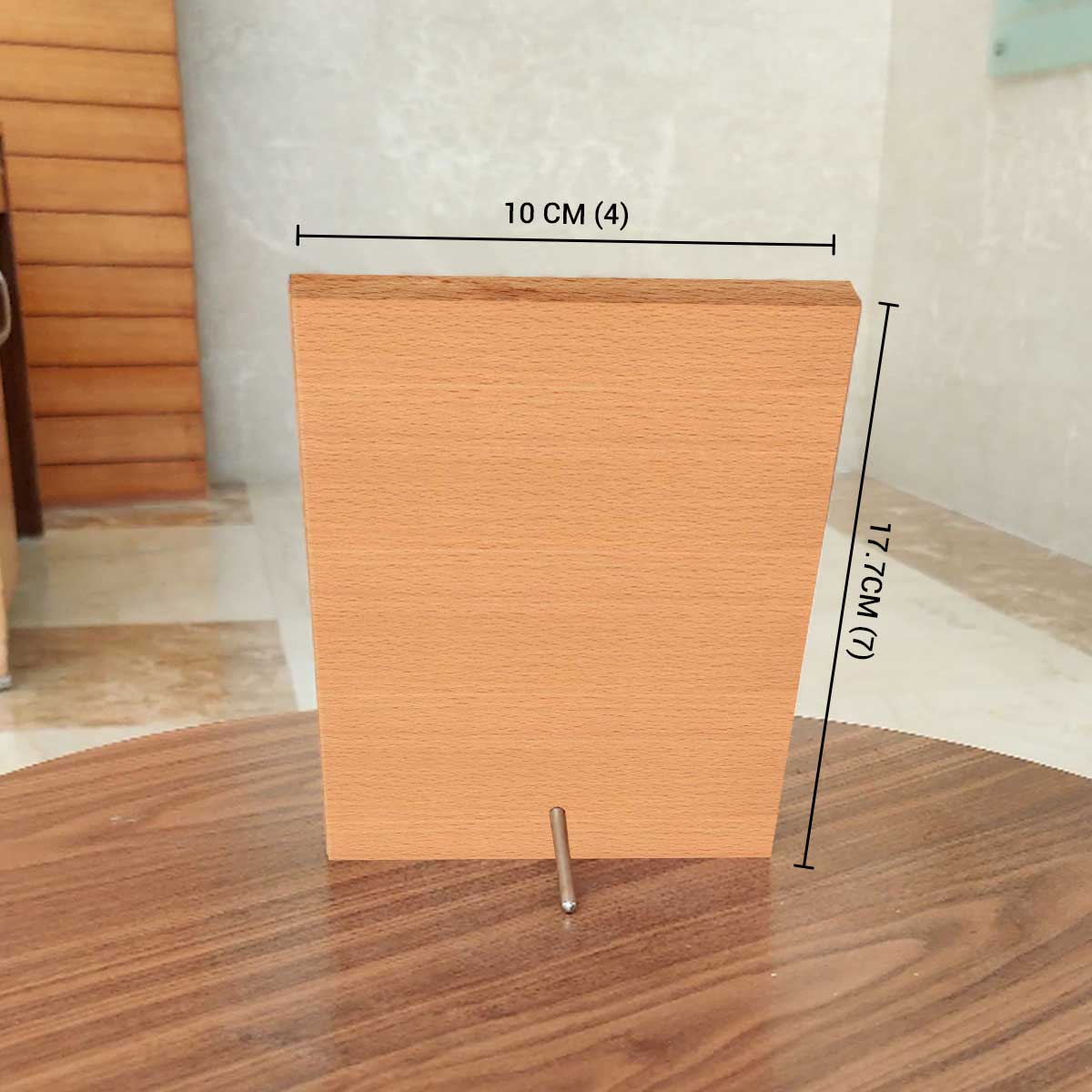 Customized Engraved Wooden Photo Frame for Birthday-6