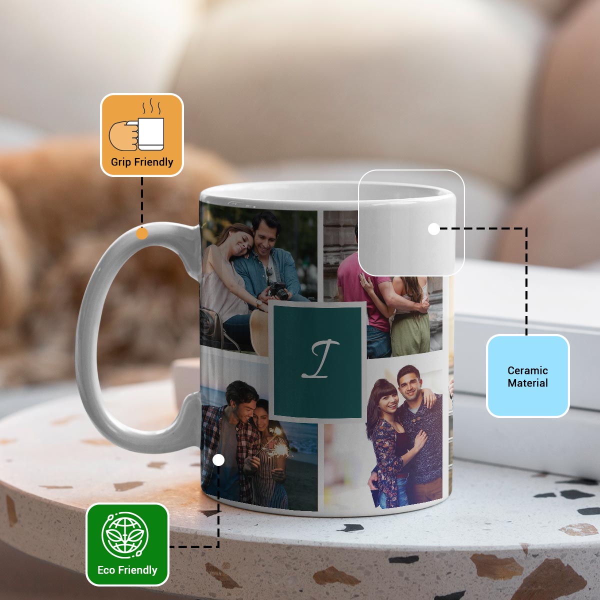 Customized Anniversary Coffee Mug for Married Couple-2
