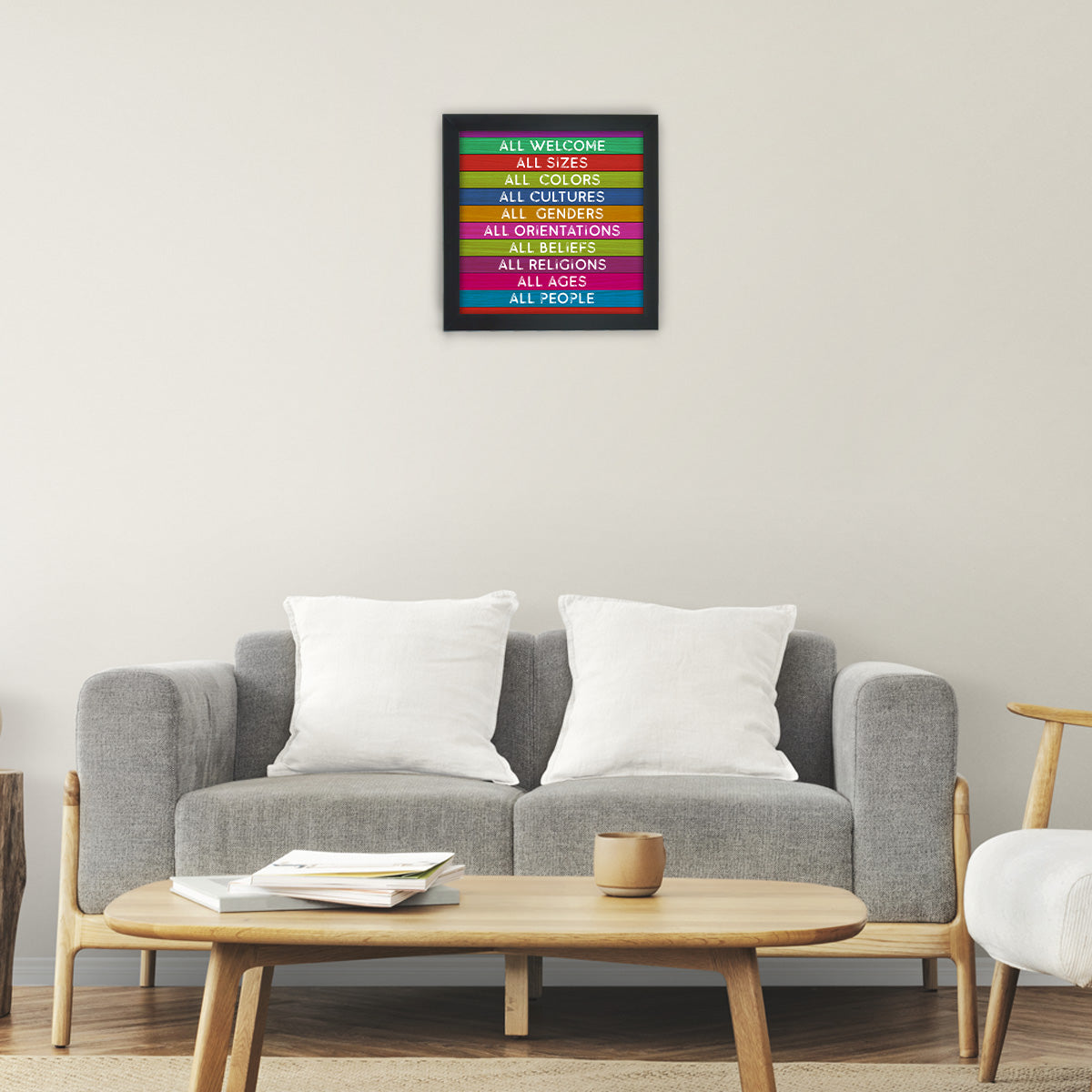 Welcome All People Frame