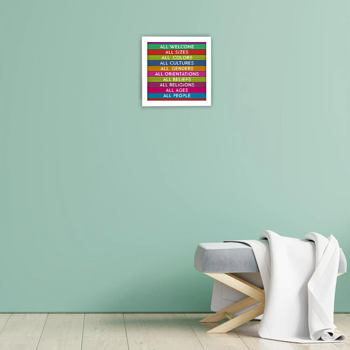 Welcome All People Frame