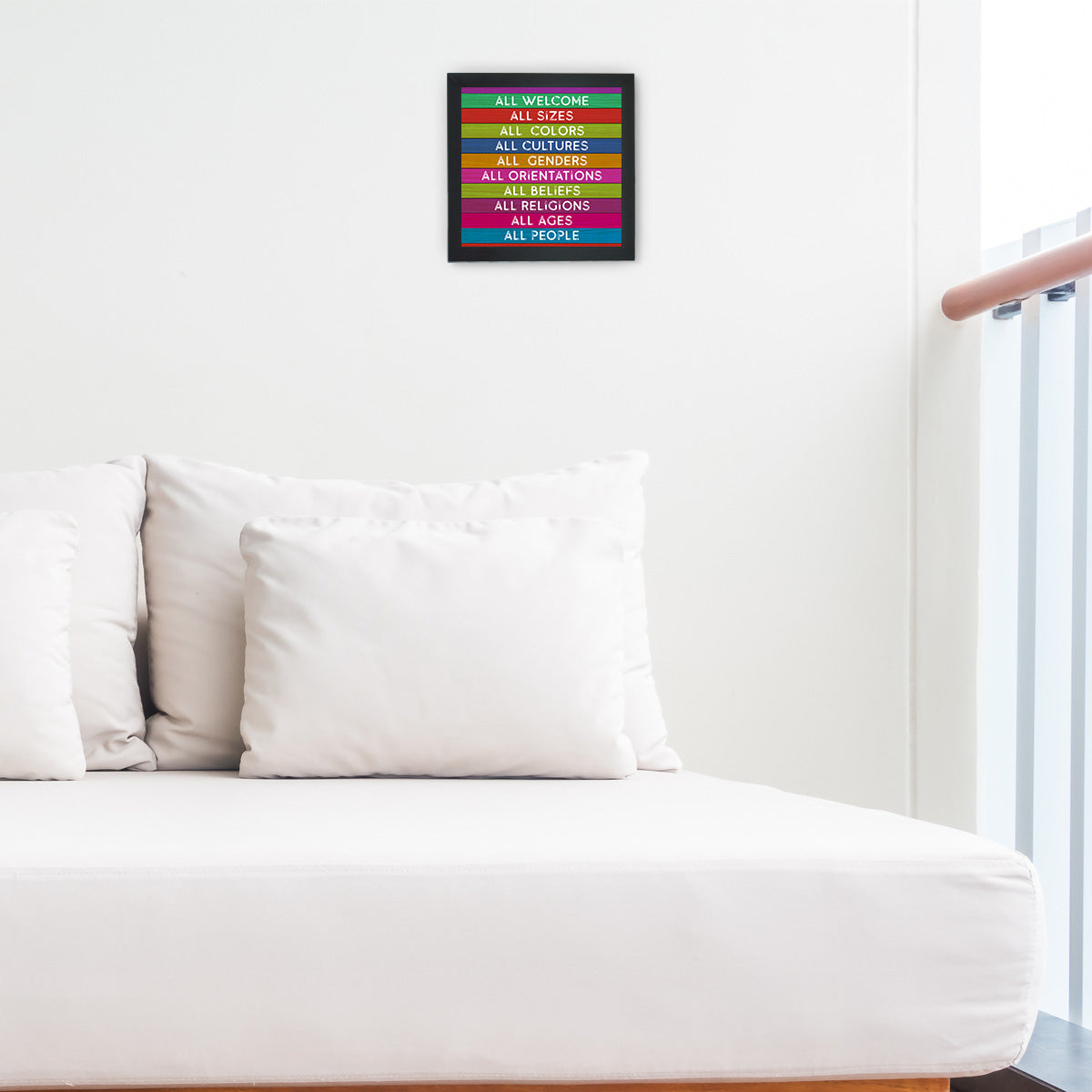 Welcome All People Frame