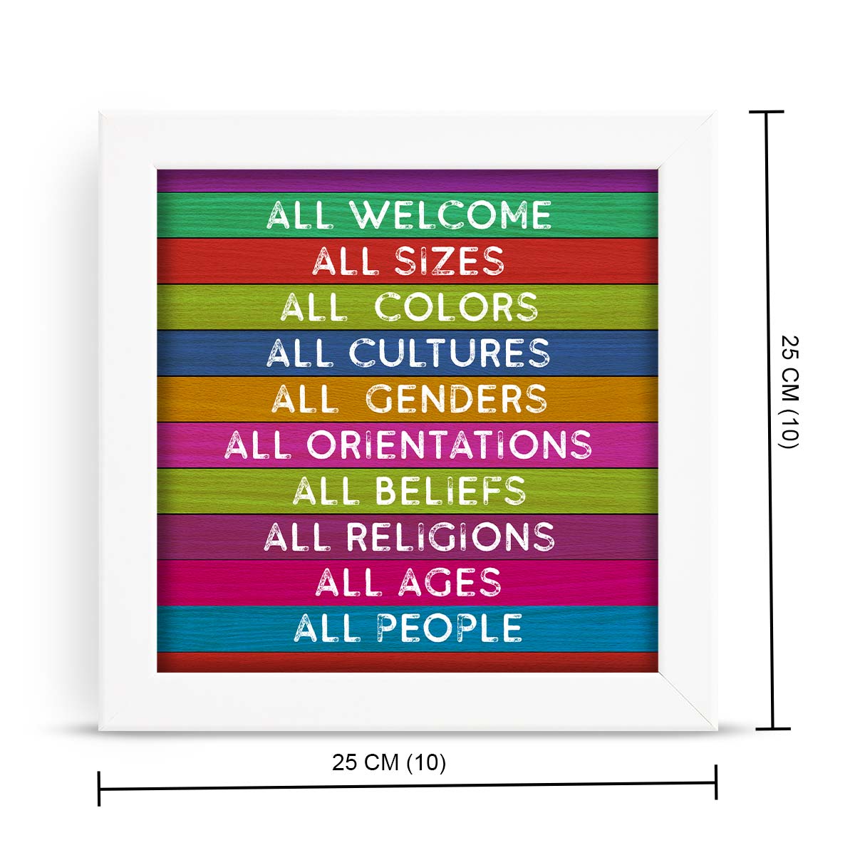 Welcome All People Frame