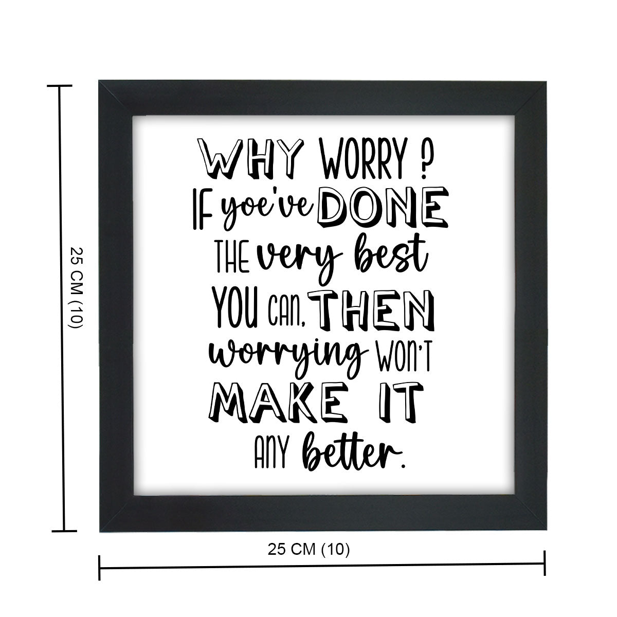 Why Worry Frame